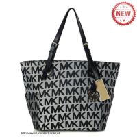 michael kors jet set logo groot grijs bakken Portemonnees vfwj3108